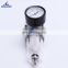 BFR Series High Flow Pressure Air Source Treatment Different Drain Compressed Pneumatic Air Filter Regulator With Gauge
