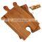 Wood Cutting Board Cheese Board with Handle Wood Charcuterie Platter Serving Tray for Cheese, Crackers, Meat And Wine