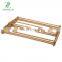 Bamboo floor-to-floor clothes hanger Bamboo folding balcony indoor telescopic household towel rack foreign trade export mobile r