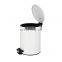 Popular Home Decoration 3L 5L foot pedal stainless steel different types of dustbins