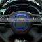 Factory Car steering wheel center logo Covers Stickers Trim for Audi A4 B6 B7 B8 A6 C6 A5 Q7 Q5 A3 8P S3 8v Car Interior