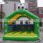 White snow castle kids jumping bounce slide inflated bouncy house