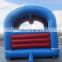 Factory cartoon bouncer bounce house combo inflatable white bouncy castle