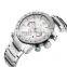 Megir 3008 Mens Top Brand Luxury Chronometer Army Military Watches Stainless Steel Calendar Chronograph Quartz Wristwatch