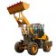 ZL20 2ton shovel loader with snow blower 4 in 1bucket and fork