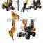 china brand shandong other farm machines excavator wheel excavator 8 ton new hydraulic big excavator