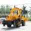 Mini small tractor backhoes loader high capacity excavating loader for sale