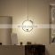Minimalist Dining Table LED Pendant Light Modern Kitchen Long Bar Hanging Lamps Black Dragonfly Chandelier
