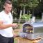 Outdoor pizza Cooking Baking Machine Stainless Steel Grilled Steak Machine Portable Pizza Oven LPG Baking Machine