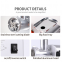 110V electric meat mincer commercial household wholesale mincing chicken rack mixing fish bone multi - function filling sausage mincer