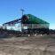 Woodchip movable portable trommel drum sieve for sale