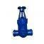 High quality high temperature butt welding gate valve high pressure power station gate valve