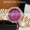 1799 skmei wholesaler quartz watch reloj hombre lujo rose gold diamond womens waterproof watch for lady