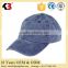 Promotional unisex adjustable distressed elastic baseball cap plain