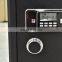 Factory price black caja fuerte custom  fingerprint digital lock money fireproof safes for Home Office Hotel Bank