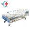 HC-M004 Good price Hospital Bed back and legs can be lefted for paralytic patients Three-crank lifting medical treatment bed