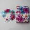 Magnetic Wire Photo Clip Holder With Flowers