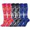 Custom Varicose Athletic Animal Fruit Fun Stocking Silver Compression Socks