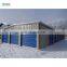 steel structure facility roof for hangar building with glass