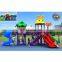 Factory wholesale plastic commercial kids outdoor playground equipment slides