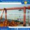 Granite marble factory used 20t mh gantry crane with light duty