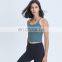 Newest Fitness Yoga Y Back Tanks Crops Tops Padded Sport Bra For Women