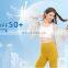 Wholesale Quick Dry Lightweight Cool Full Zip Anti-UV Workout Gym Jacket Side Pocket UPF50+ Outdoor Sports Activewear For Women