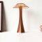 Led USB Rechargeable 3 colors Stepless dimming Table Lamp Room Reading Bedroom Touch Desk Lamp Decor Bar Atmosphere Night Lights