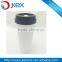 16oz single wall push lid leak proof PP mug for promotion