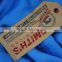 New Hot Fashion First Grade new design jeans hang tag