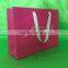 Newest Best Belling Plain Red Paper Shopping Bag