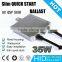 New Arrival!9-16v HID xenon hid bulb types kit 35w hid 35 Watt digital electronic quick start ballast 35W for lamp