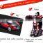 2.4G radio control car transform robot toy