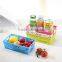 hollow-out decorative pattern bathroom storage baskets