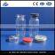 15ml Tubular Clear Injection Vials With Aluminum Cap With Rubber Stopper
