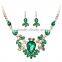 Jofo Brand 2016 Latest Popular Lady Alloy Blue Crystal Jewelry Set For Women and Lady