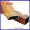 Anodized Wood Grain Aluminum Extrusion Profile for the Caravan Window