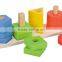 hot sale kids toy new products on china market 10 pcs trigon quadrate pentagon rotundity shap learning toy set