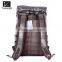 China  newest design fashion travel backpack pu leather backpack