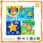 fruit baby cloth soft book OEM factory baby cloth book plush toy