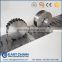 Single hinge stable performance stainless steel slat chain