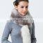 High quality winter warm Genuine fox fur scarf
