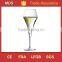 Custom cheap antique tulip champagne flute glass