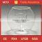 Decoration double wall murano glass candle holder supplier