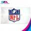 custom logo design promotion flag textile dye sublimation print