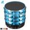 Modern Design Cool Portable Aluminum Wireless Bluetooth Stereo Mini Super Bass Speaker Hand-free Sruppor SD/TF Card for Phone