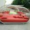 Rattan sunbed furniture sofa bed