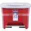 17 Liter crystal shape design pedal dustbin