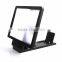 Newest Promotional Gifts Folding Portable HD Amplifier Enlarge Stand 3D Mobile Phone Screen Magnifying glass