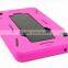 Robot stand rubber protective case for Alcatel one touch pop 7 back cover